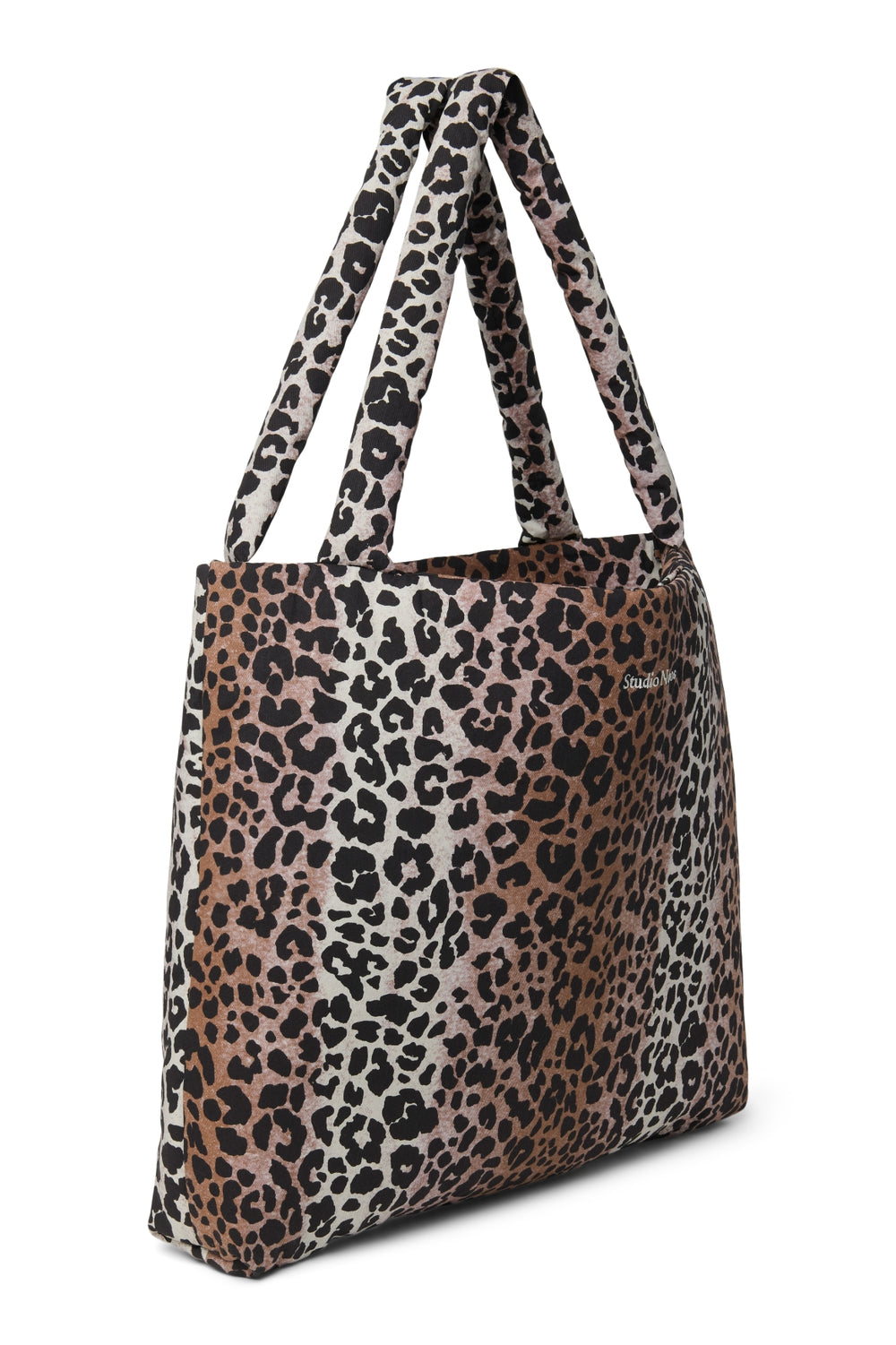 Soft Cotton Mom-Bag | Hazel Leopard