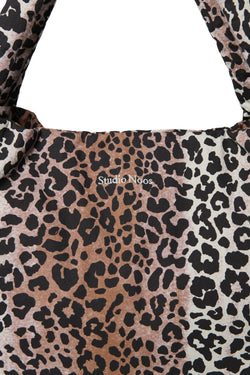 Soft Cotton Mom-Bag | Hazel Leopard