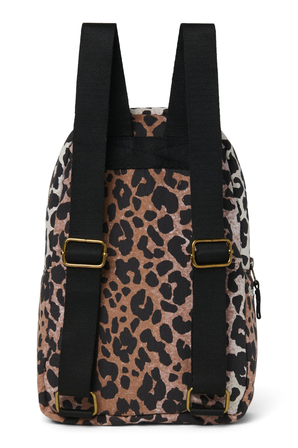 Soft Cotton Mini-Rucksack | Hazel Leopard