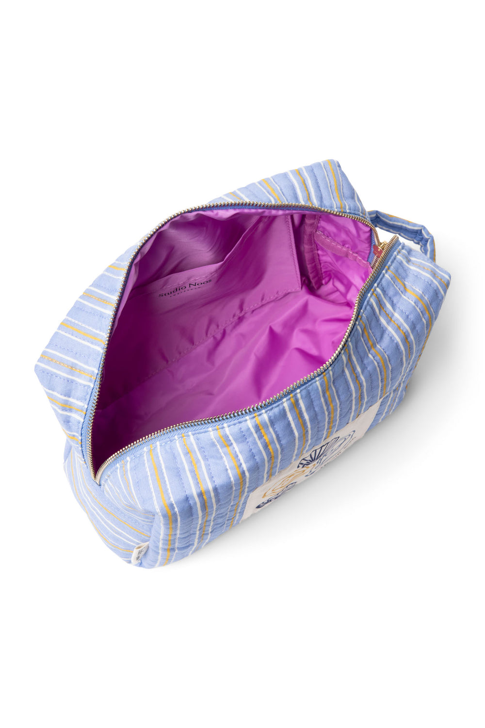 Cotton-Kosmetiktasche | Blaue