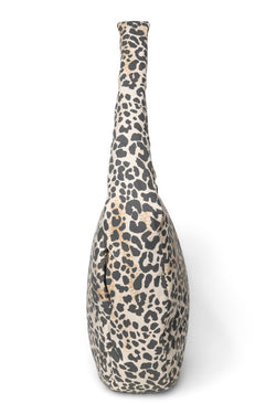 Soft Cotton-Umhängetasche | Leopard