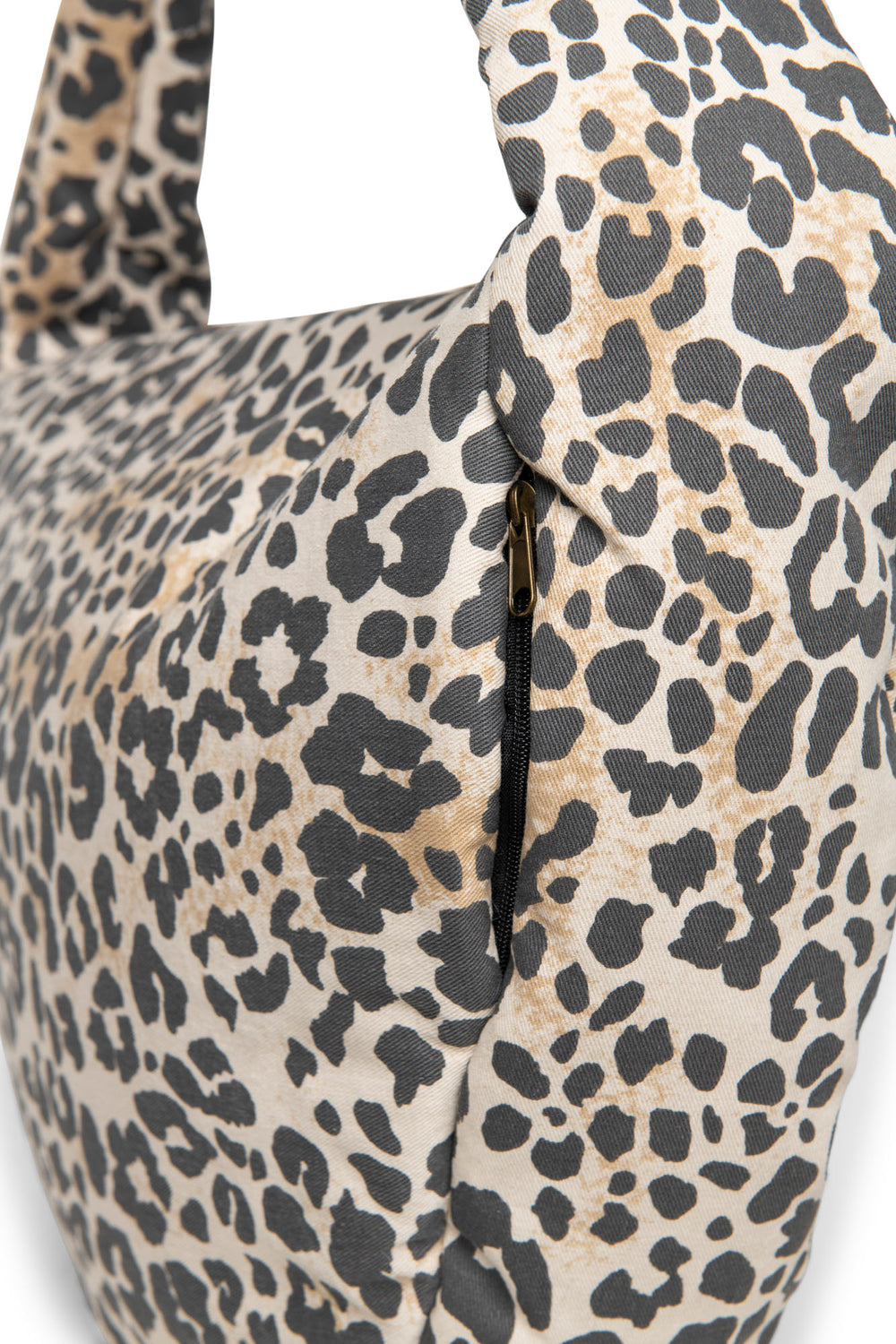 Soft Cotton-Umhängetasche | Leopard