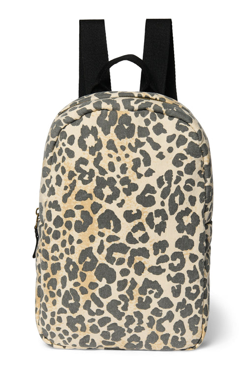 Soft Cotton Mini-Rucksack | Leopard