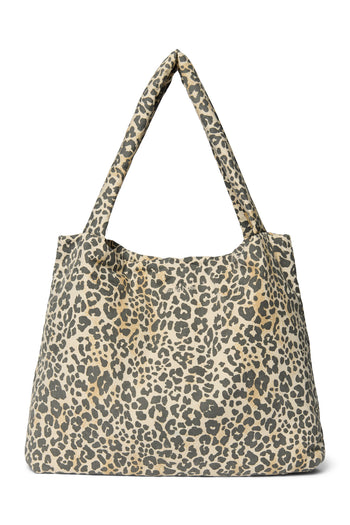 Soft Cotton Mom-Bag | Leopard