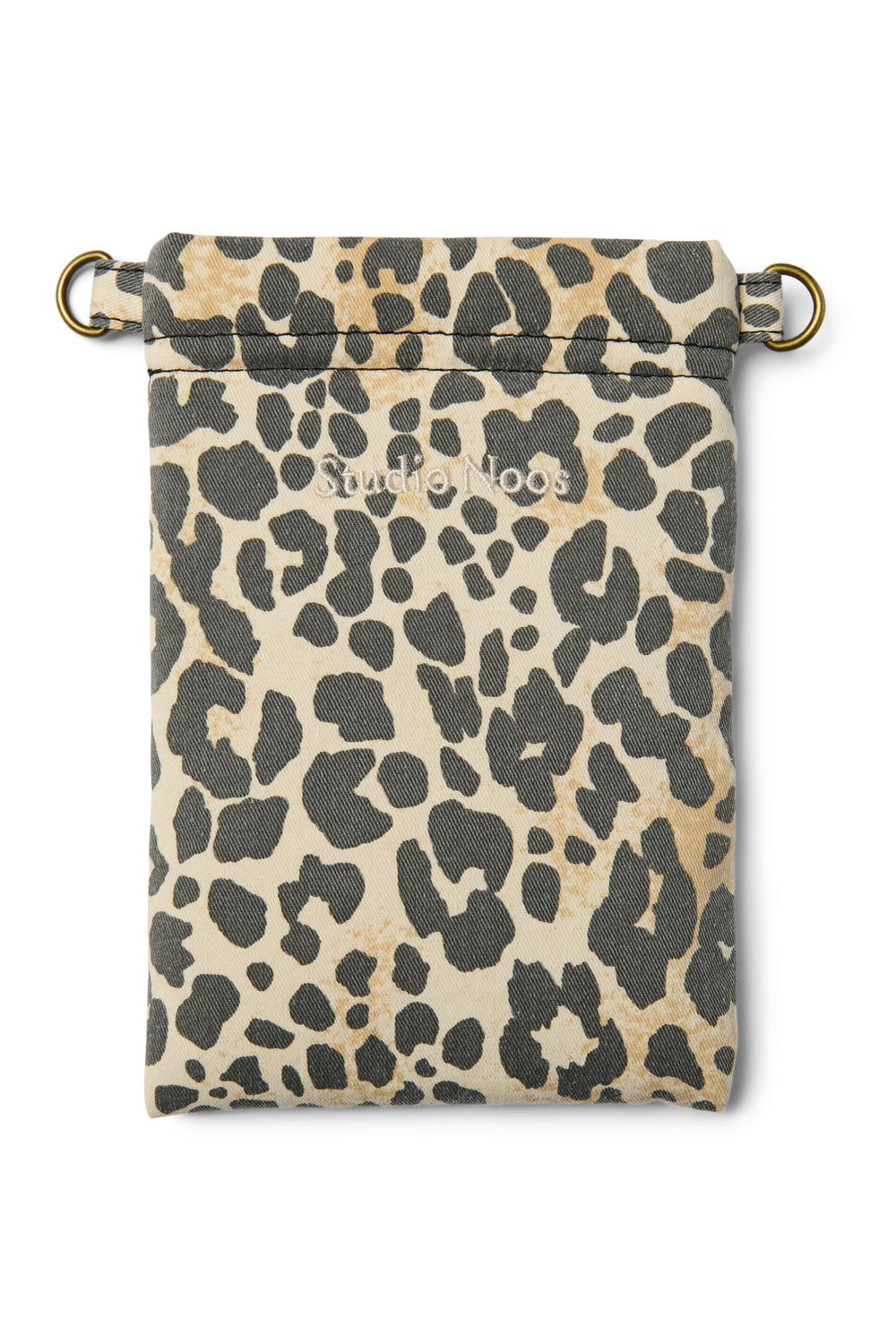 Soft Cotton Telefon-Tasche | Leopard