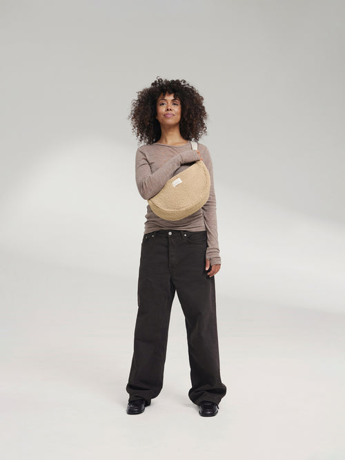 Teddy Adult-Gürteltasche | Ecru