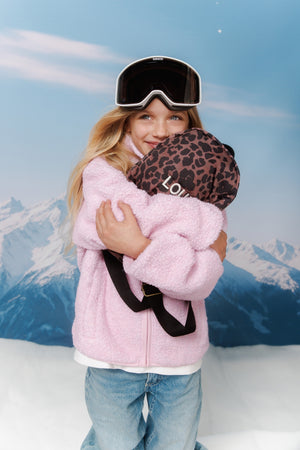 Puffy Mini-Rucksack | Red Leopard