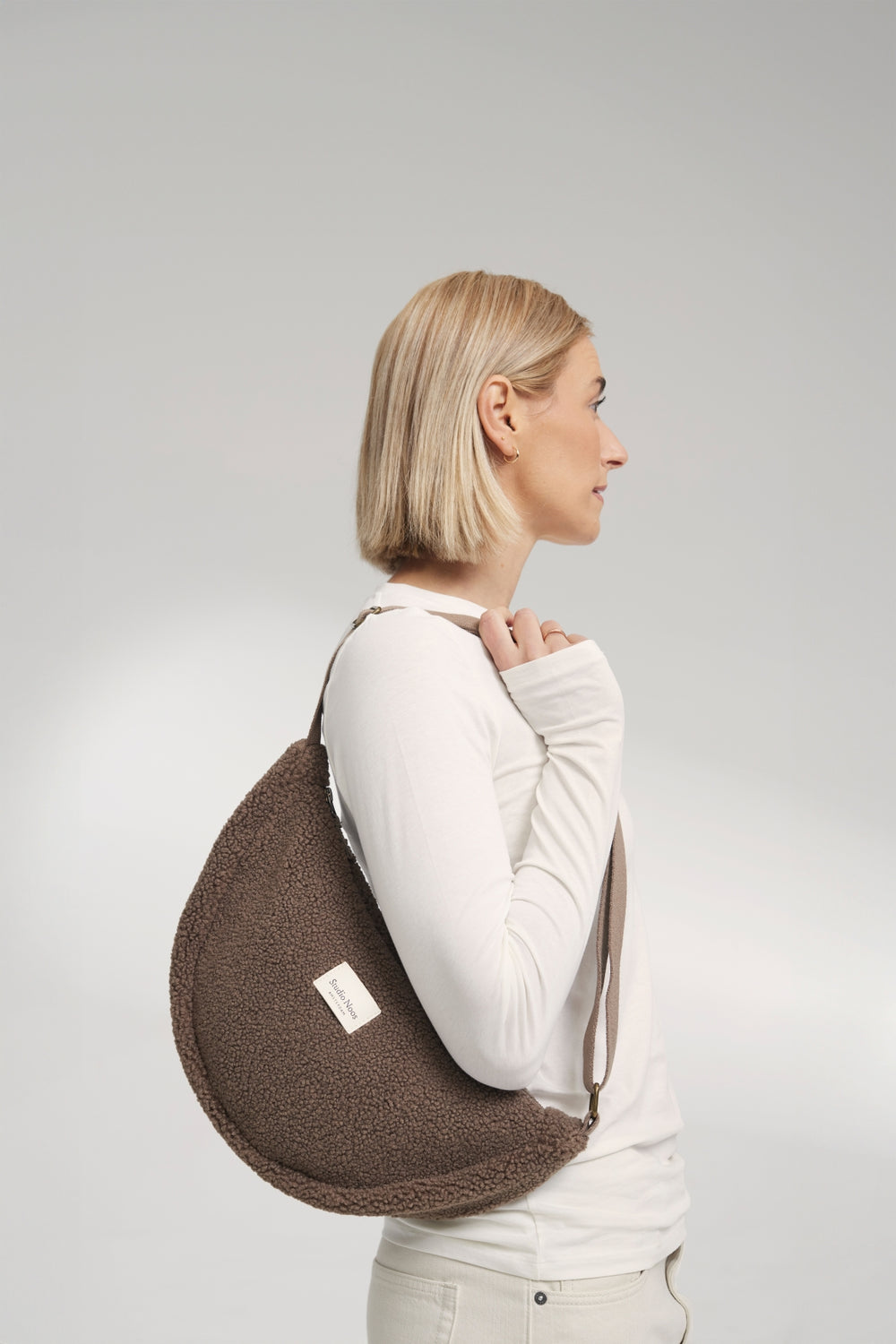 Teddy Adult-Gürteltasche | Braune