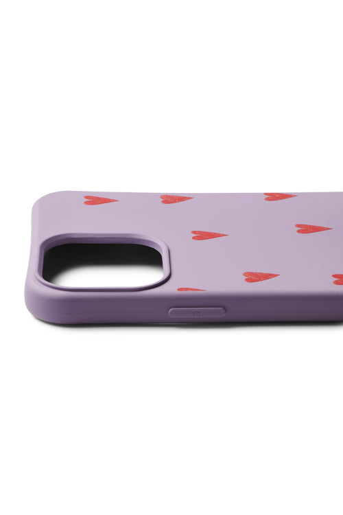 Phone Case - 15 Plus | Purple Hearts