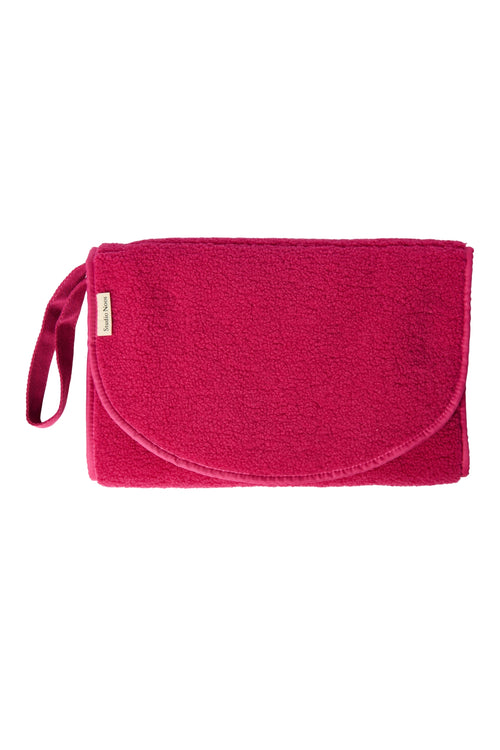 Teddy-Wickelauflage | Rosa