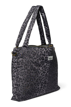 Puffy-Wickeltasche | Leopard