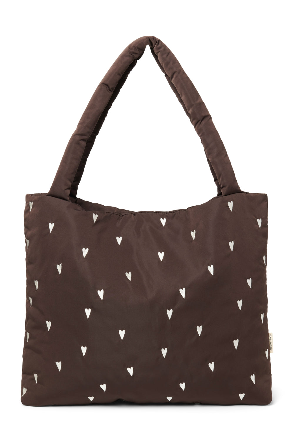 Puffy Mom-Bag | Braun Hearts