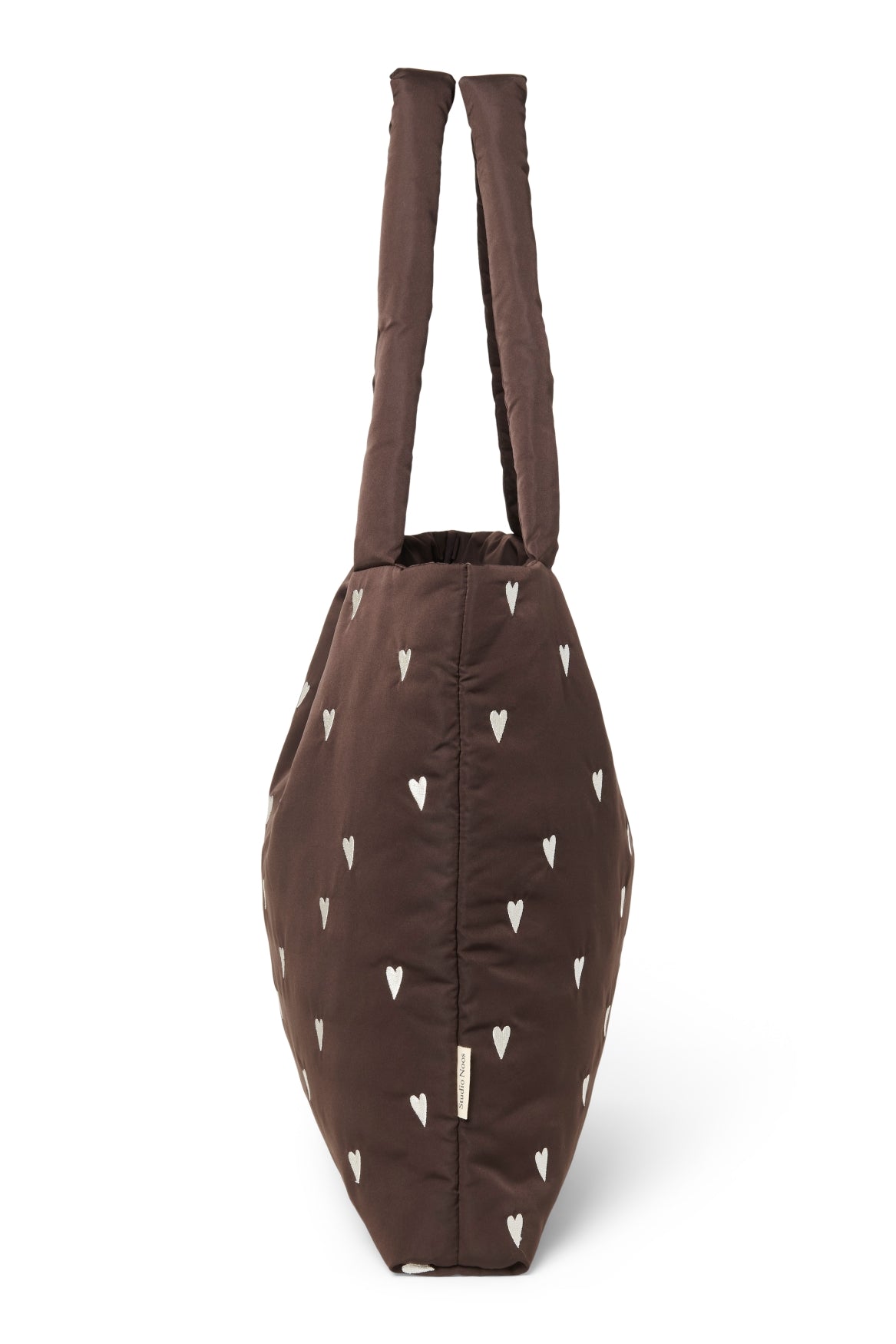 Puffy Mom-Bag | Braun Hearts