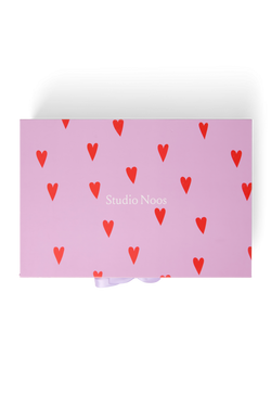 Geschenkbox M | Lila Hearts