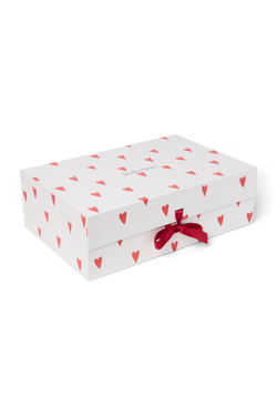 Geschenkbox L | White Hearts