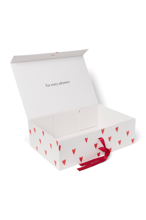 Geschenkbox L | White Hearts