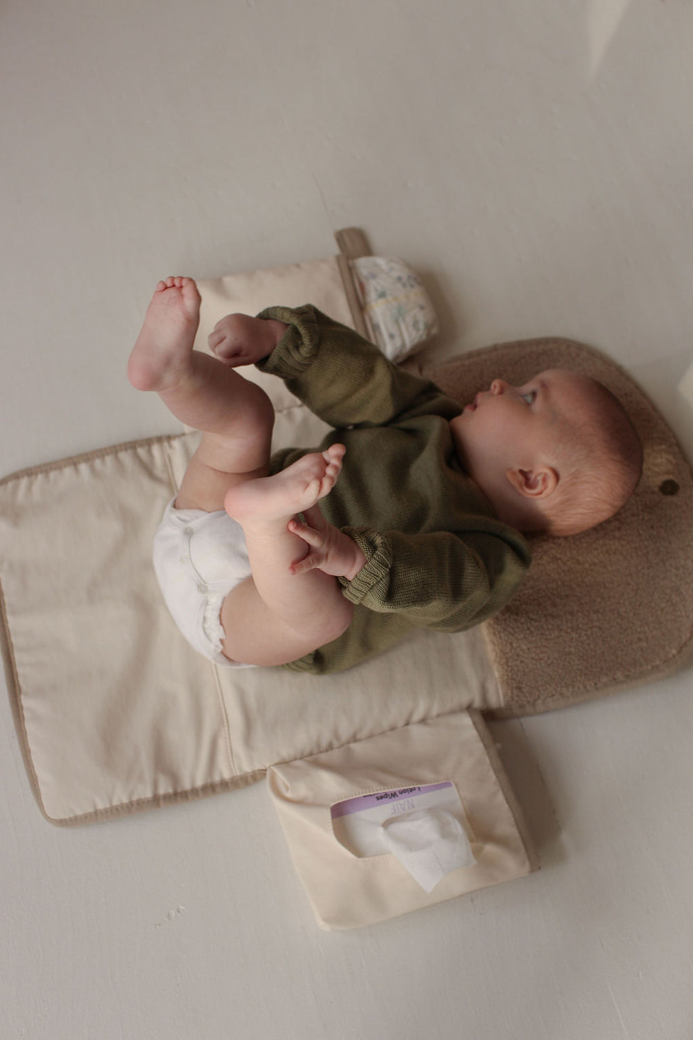 Parent On The Go Gift Set | Teddy Ecru