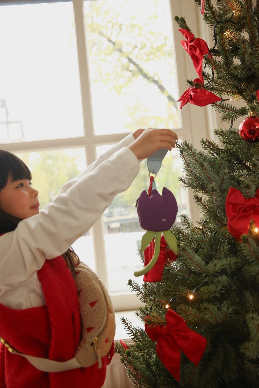 Tulpe Taschenanhänger