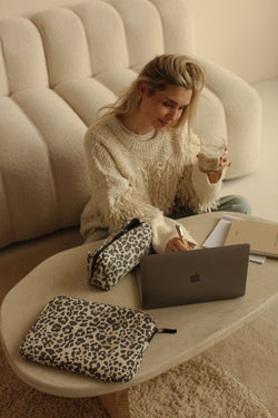 Soft Cotton-Pouch | Leopard