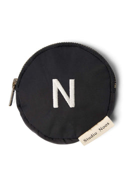 Puffy-Geldbörse | Schwarze