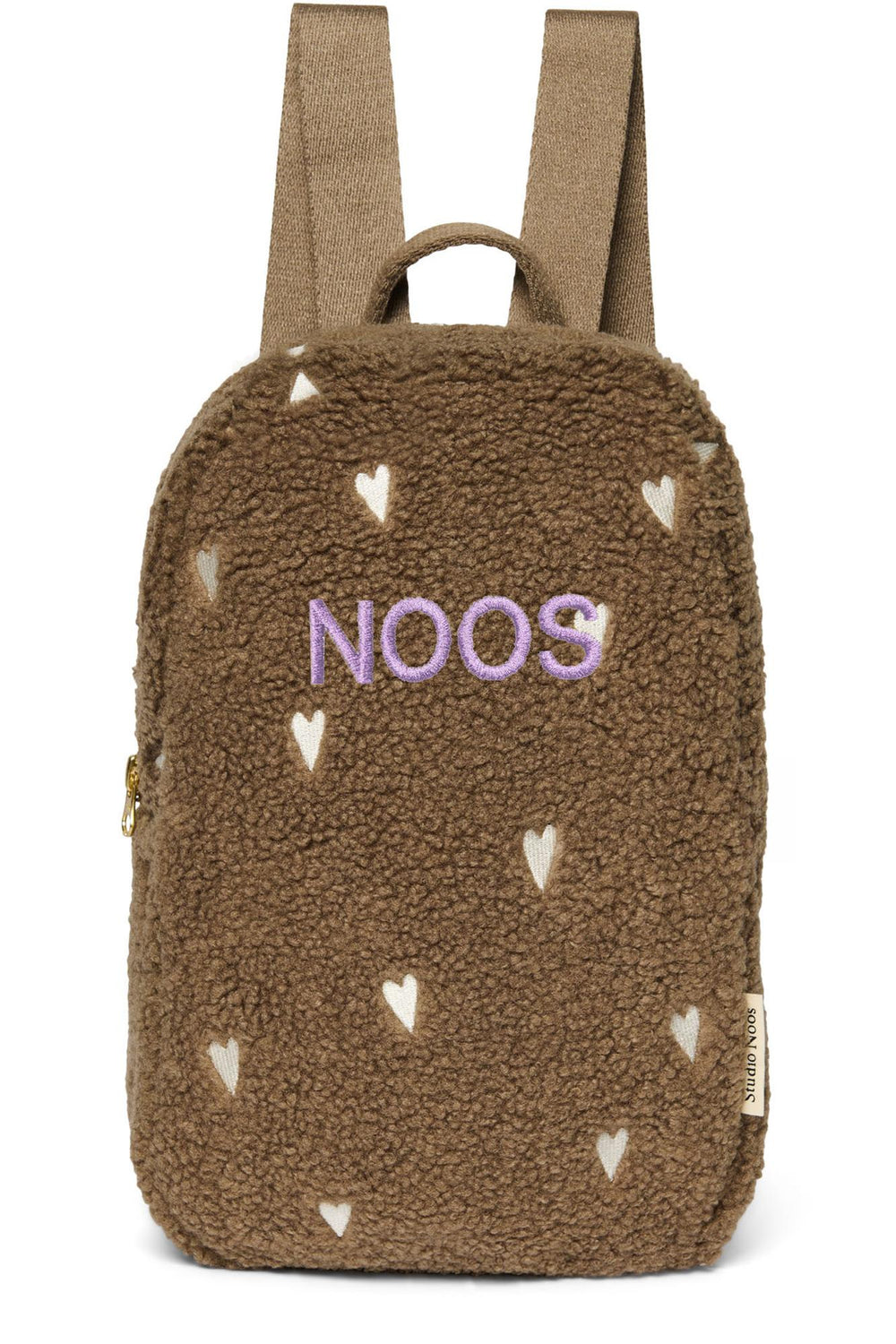 Teddy Mini-Rucksack | Brauner Hearts