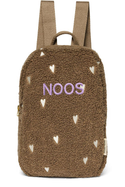 Teddy Mini-Rucksack | Braun Hearts