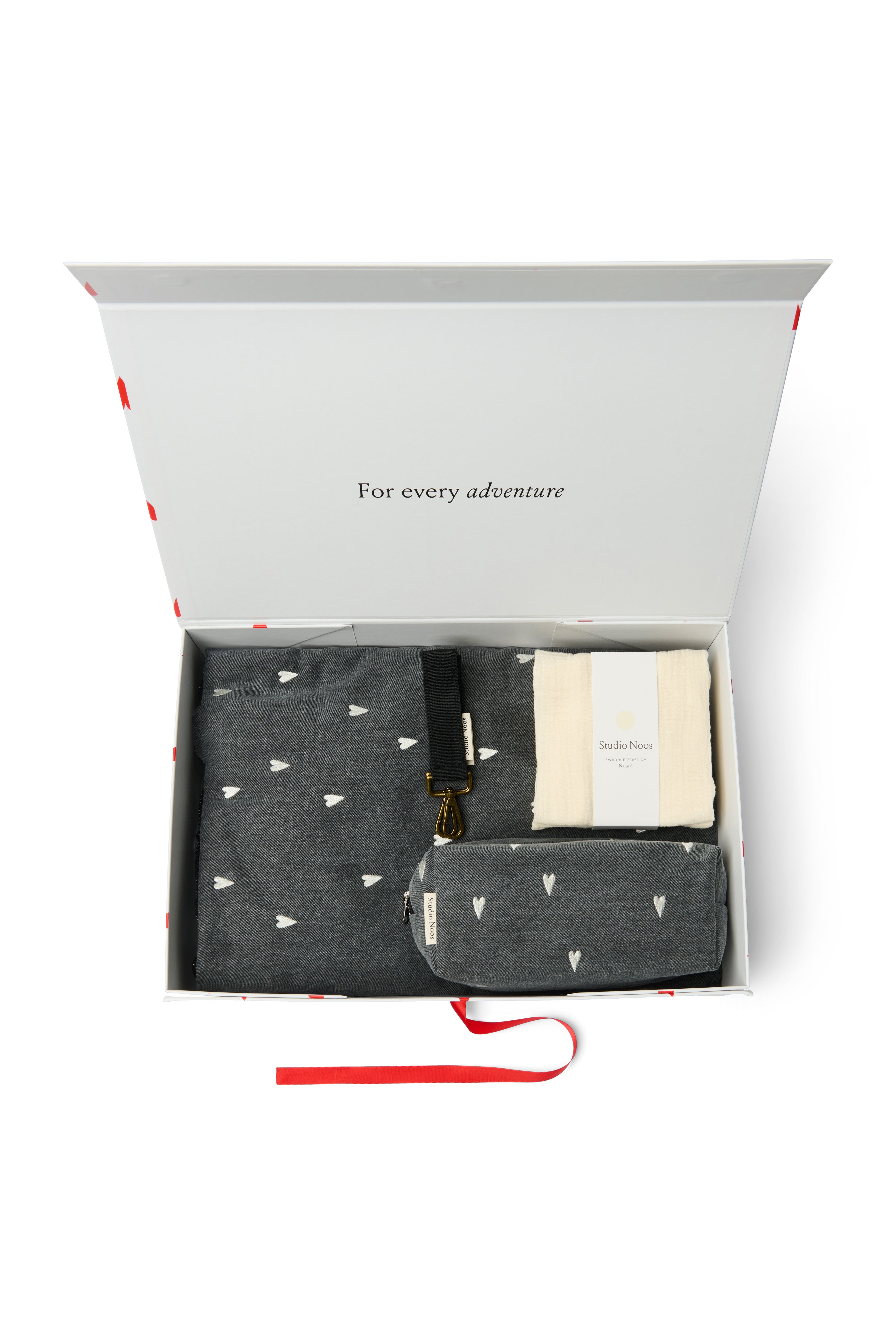 Mom To Be Geschenkset | Graue Hearts