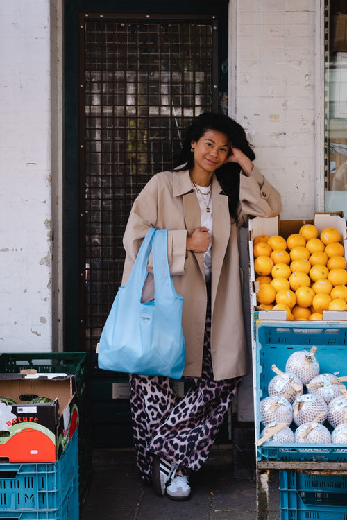 Grocery Tote Bag | Air Blue