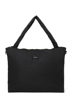 Puffy-Wickeltasche | Schwarze