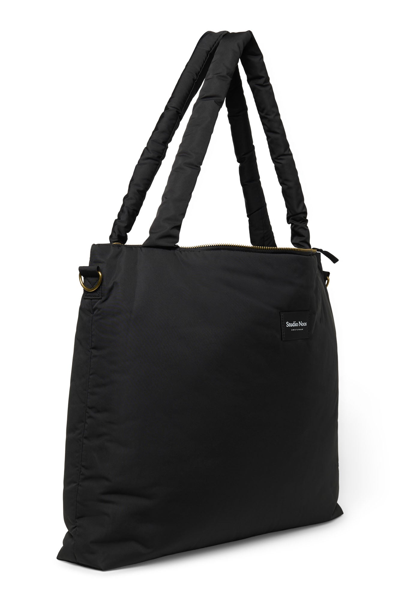 Puffy-Wickeltasche | Schwarze