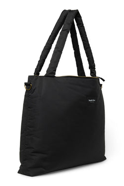 Puffy-Wickeltasche | Schwarze