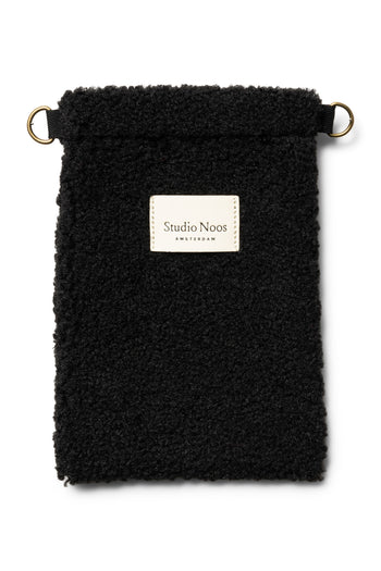Teddy Telefon-Tasche | Schwarze