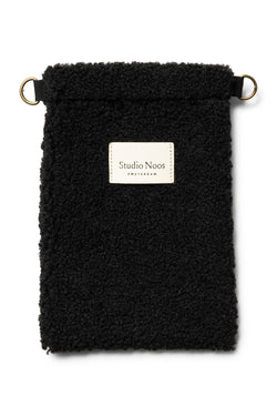 Teddy-Telefontasche | Schwarz