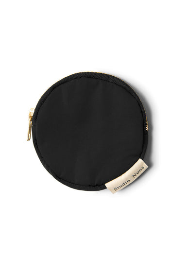 Puffy-Geldbörse | Schwarze