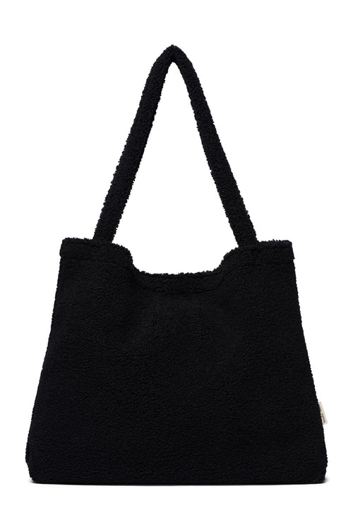 Schwarze Teddy Mom Bag