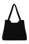 Schwarze Teddy Mom Bag