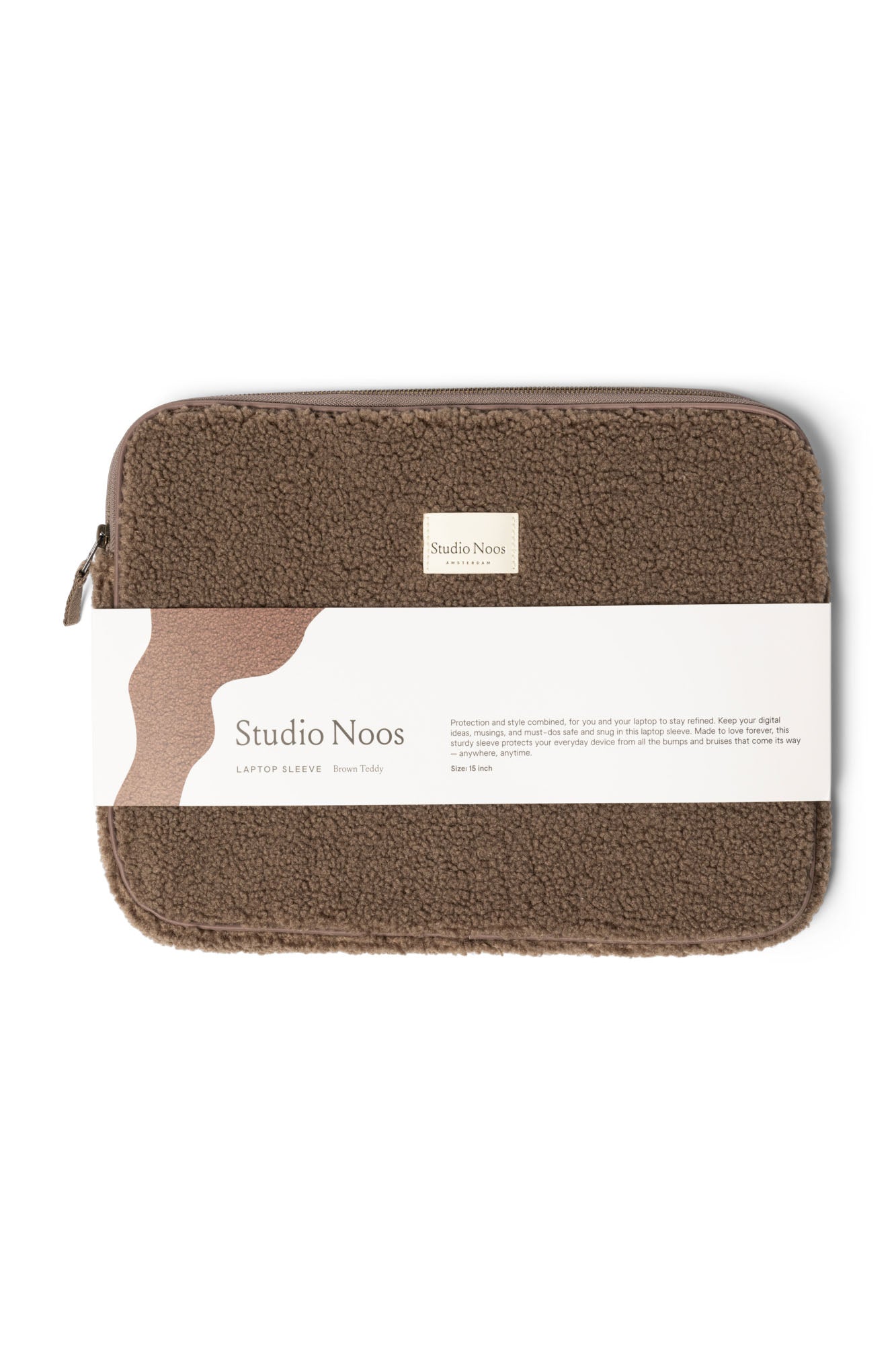 Brown Teddy Laptop Sleeve | 15 INCH