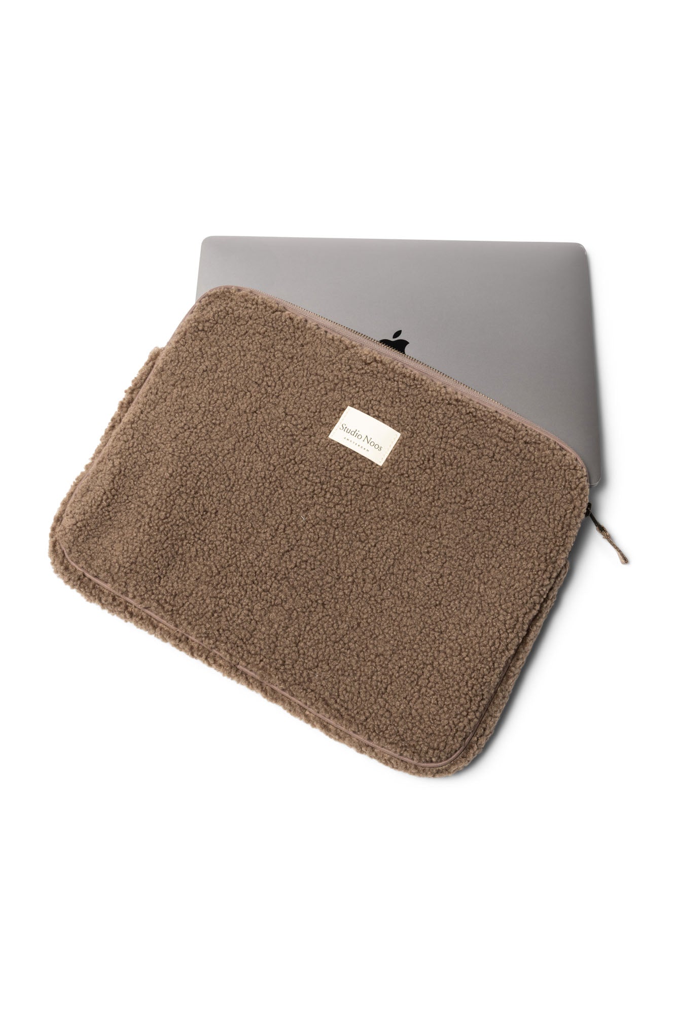 Braune Teddy Laptop-Tasche | 15 ZOLL