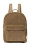 Brauner Teddy MIDI-Rucksack mit Fronttasche