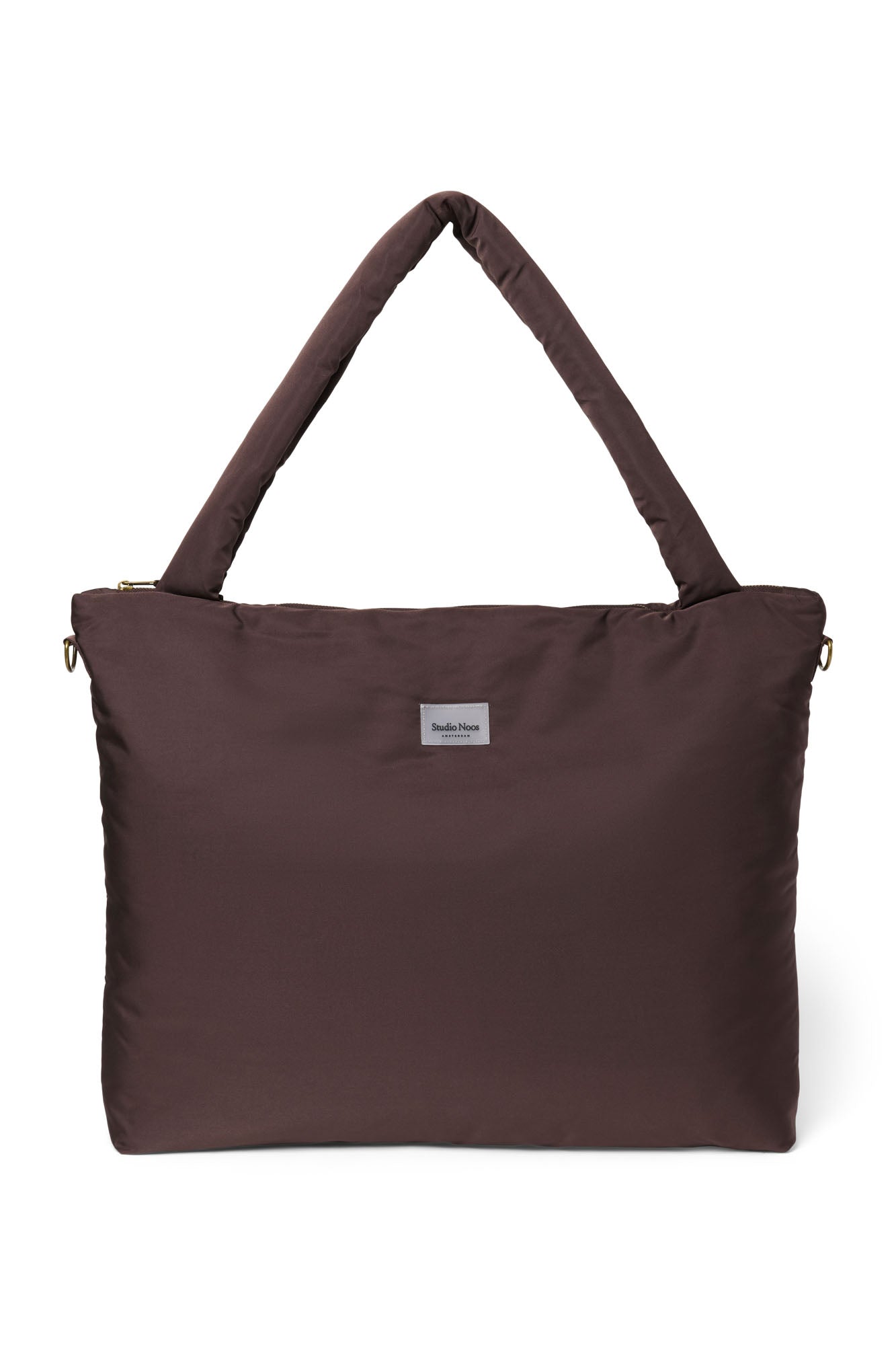 Puffy-Wickeltasche | Braune