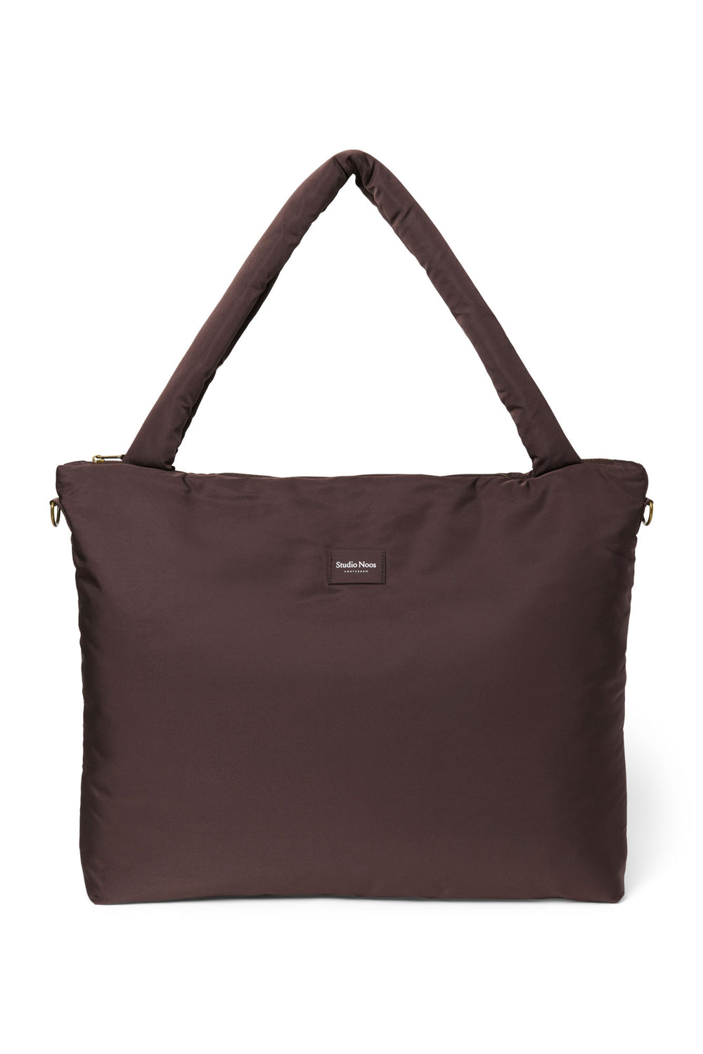 Puffy-Wickeltasche | Braune