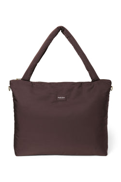 Puffy-Wickeltasche | Braune