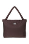 Puffy-Wickeltasche | Braune