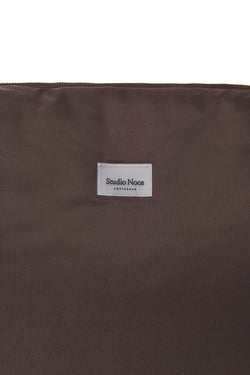 Puffy-Wickeltasche | Braune