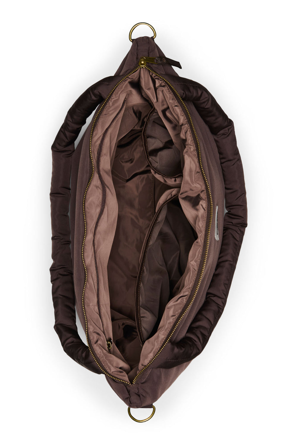 Puffy-Wickeltasche | Braune