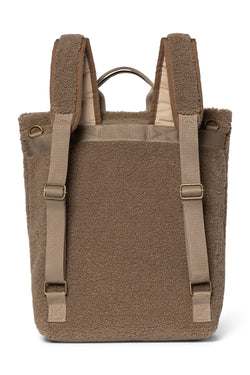 Brauner Teddy Maxi-Rucksack