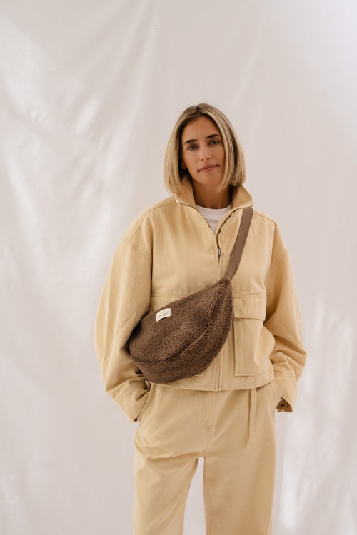 Teddy Adult-Gürteltasche | Braune