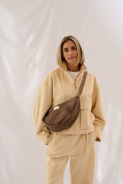 Teddy Adult-Gürteltasche | Braune