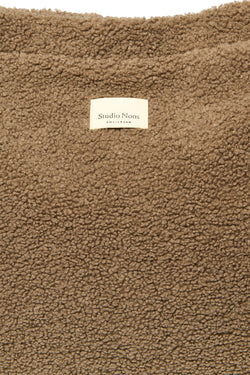 Braune Teddy Wickeltasche