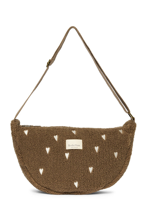 Teddy Hearts Adult-Gürteltasche | Braun Hearts